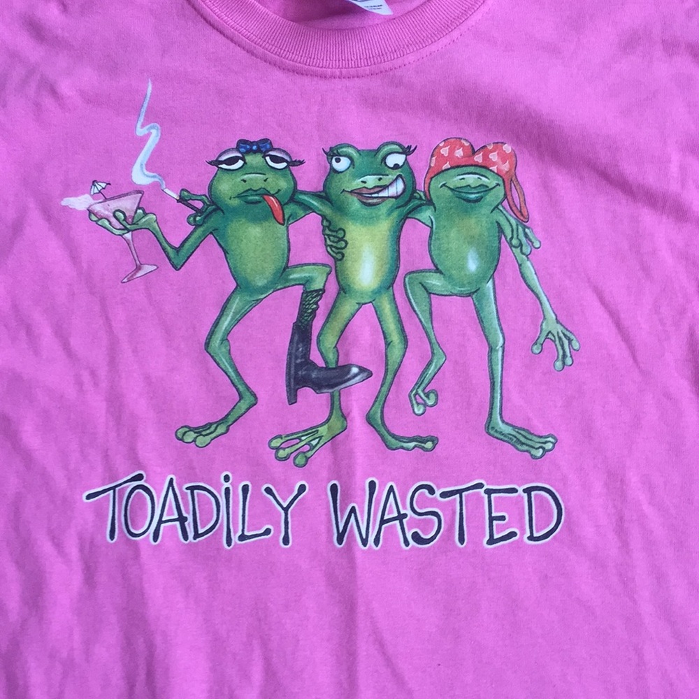 Toadily wasted tee